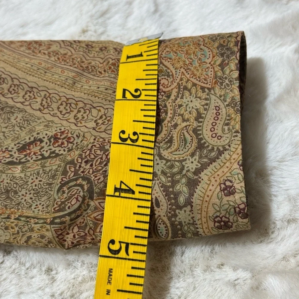 Lauren Ralph Lauren Corpcore Heritage 100% Cotton gold multicolor Shirt Medium - Picture 12 of 14